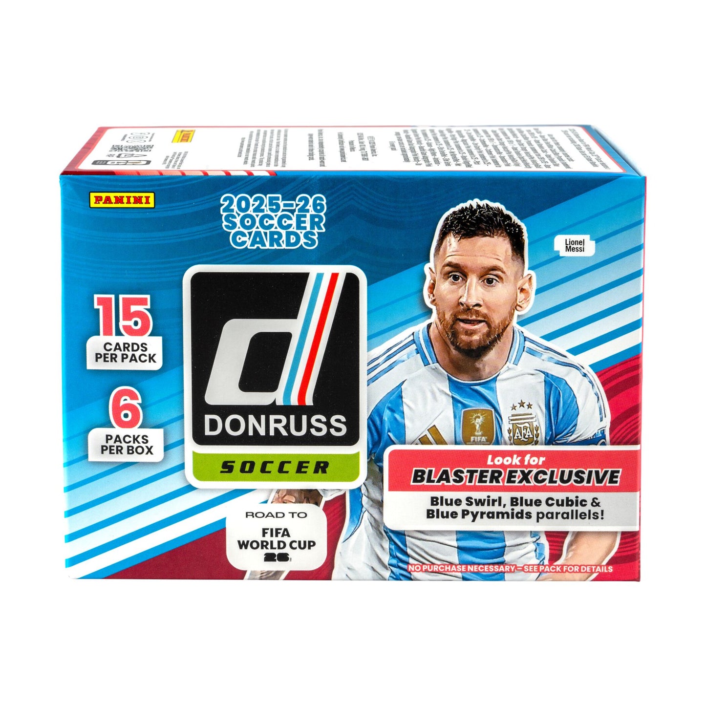 Panini 2025/26 Donruss Road to FIFA World Cup 26 Soccer Blaster Box | Caja de Cartas Soccer