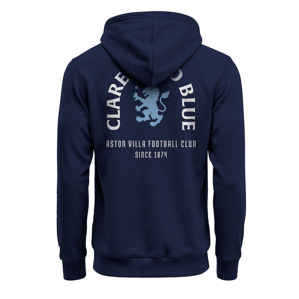 Aston Villa 1863FC True Glory Fleece Hoodie – Claret