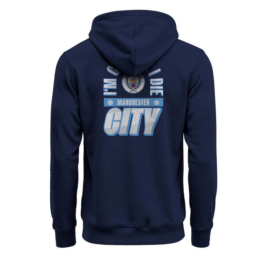 Manchester City 1863FC True Glory Fleece Hoodie – Dark Blue