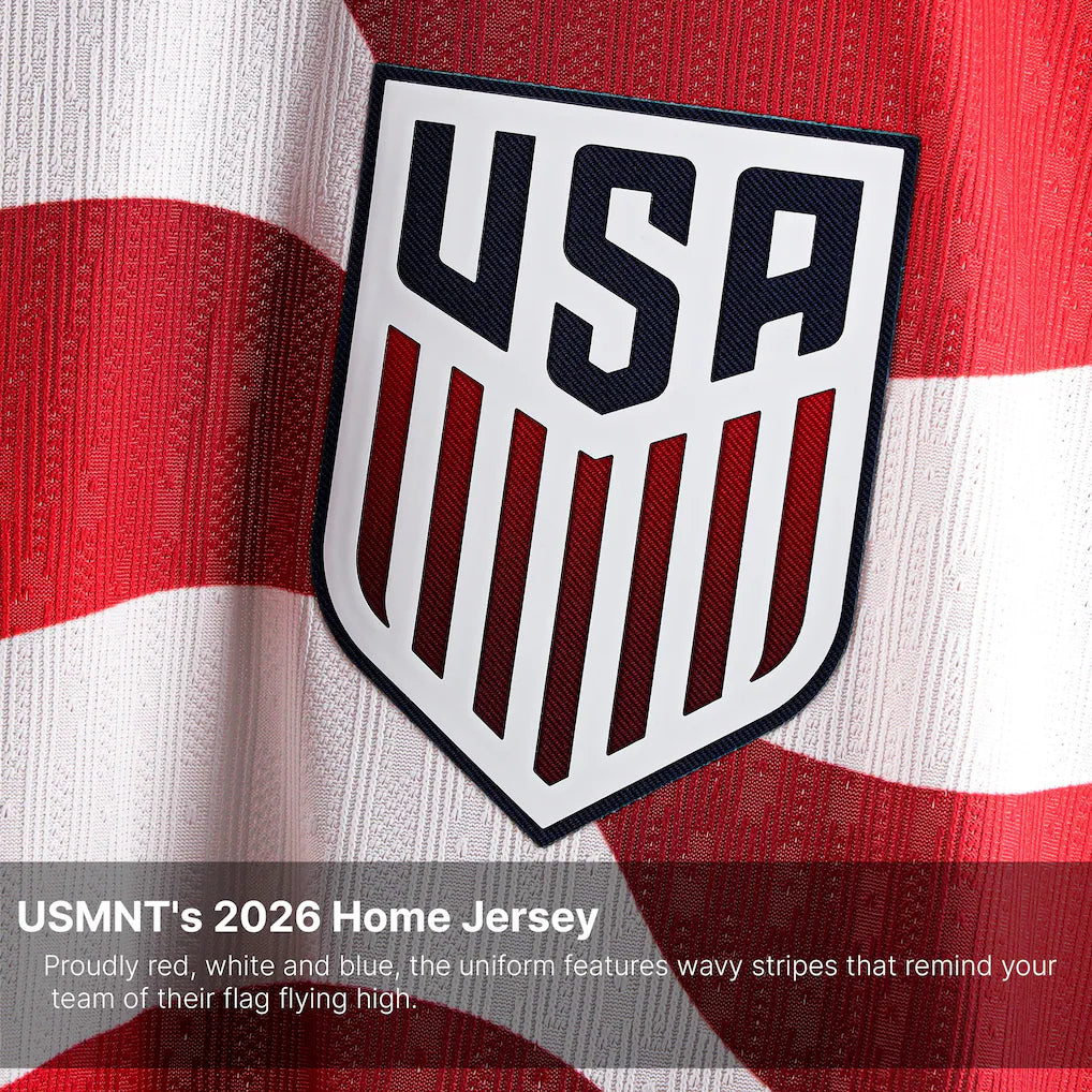 USMNT Nike 2026 Home Match Authentic Jersey – Official White US Soccer Shirt