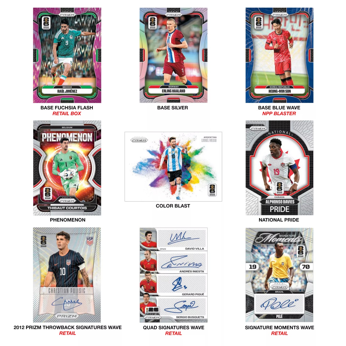 Panini 2026 Prizm FIFA World Cup Blaster Box | Caja de Cartas Mundial 2026