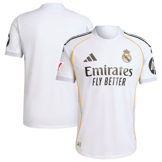 Real Madrid Home Jersey 2025/26 – FAN EDITION