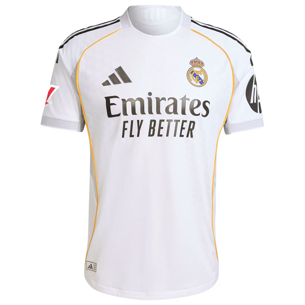Real Madrid Home Jersey 2025/26 – Authentic