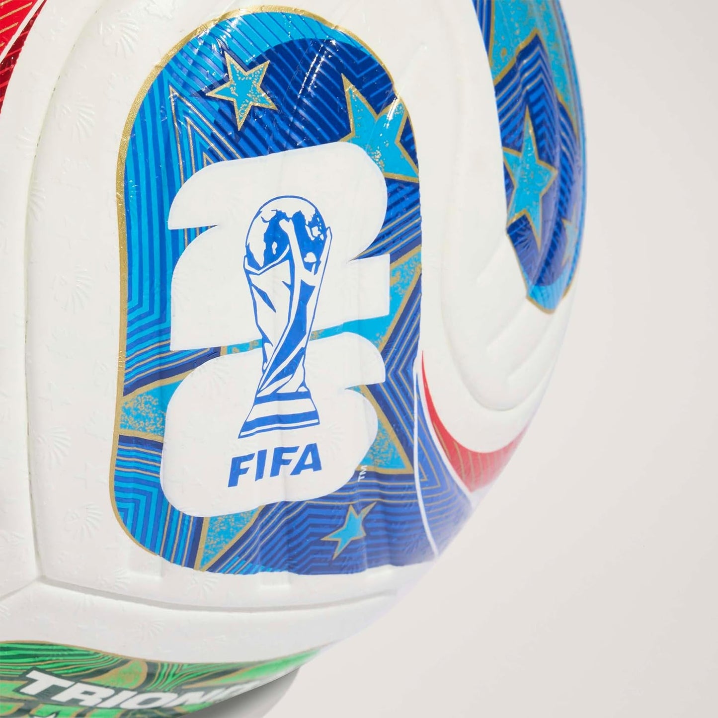 Trionda Pro Match Ball - Balón de fútbol oficial de la Copa Mundial de la FIFA 26 con superficie térmica sin costuras y diseño texturizado
