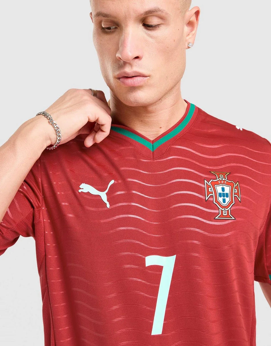 Cristiano Ronaldo #7 Portugal 2026 Jersey – Fan Edition | CR7 Portugal Jersey