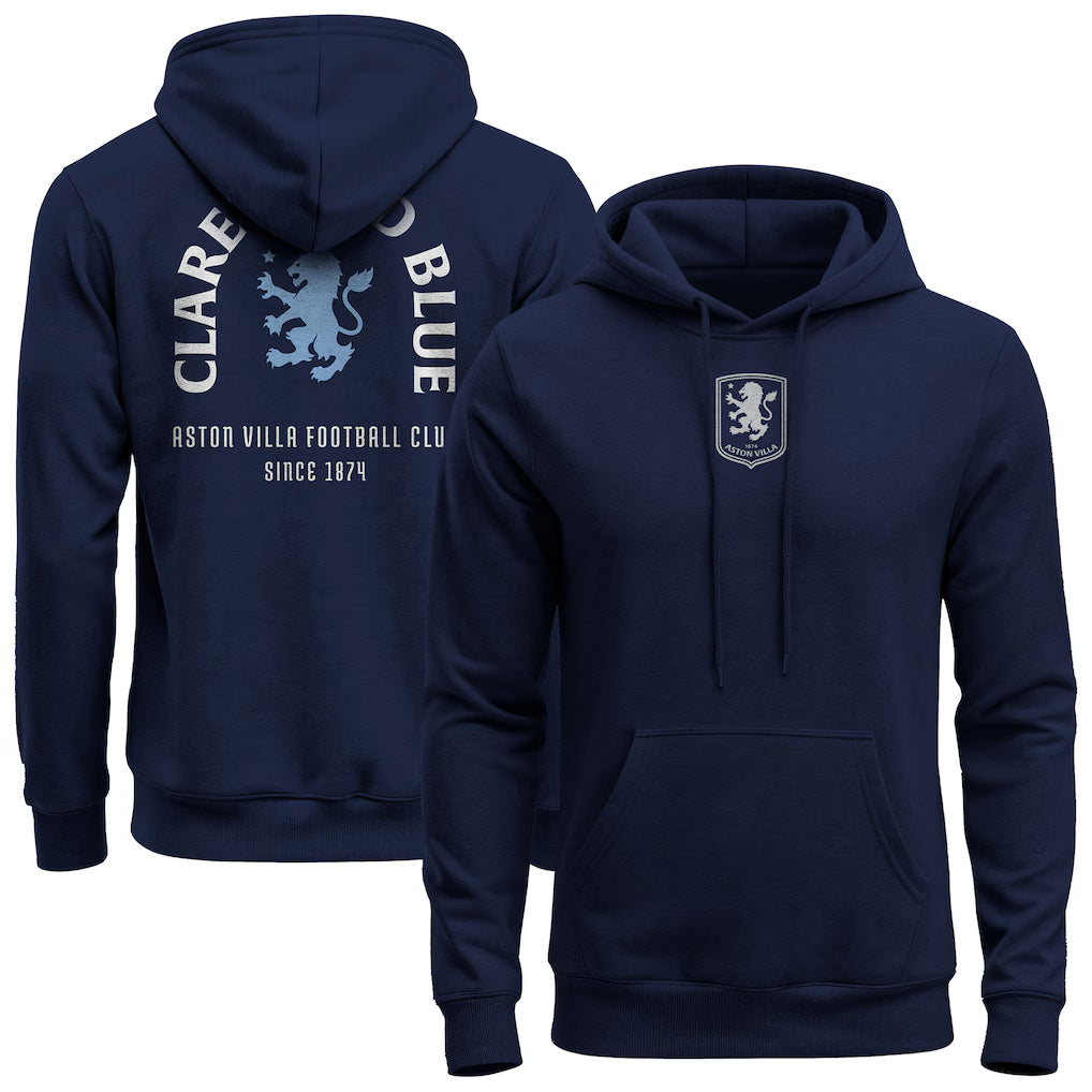 Aston Villa 1863FC True Glory Fleece Hoodie – Claret