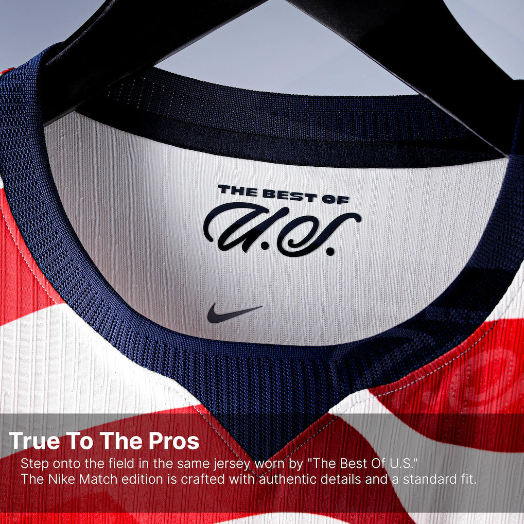 USMNT Nike 2026 Home Match Authentic Jersey – Official White US Soccer Shirt